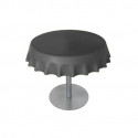 Fizzz, table basse ronde design, Slide Design gris