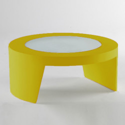 Table basse Tao, Slide Design jaune