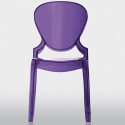 Queen 650 chaise design, Pedrali violet