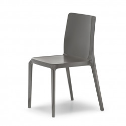 Lot de deux chaises Blitz 640 chaise, Pedrali gris