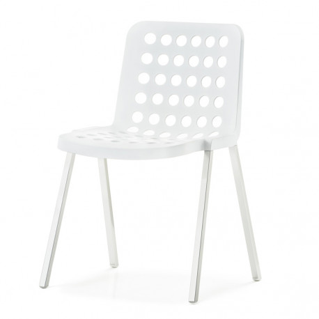 Koi-Booki 370 chaise, Pedrali blanc