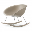 Gliss 350 Swing, rocking chair, Pedrali sable