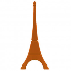 Tour Eiffel déco, Qui est Paul? orange