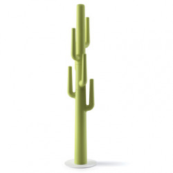 Porte-manteau cactus design Lapsus, Plust vert anis