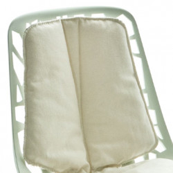 Coussin Fauteuil Forest, Fast blanc
