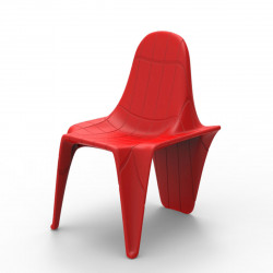 Chaise F3, Vondom rouge