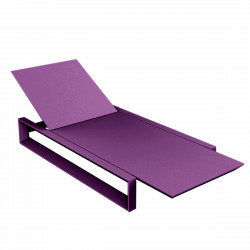 Chaise longue Frame, Vondom violet Mat