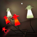 Lampe Mr Bot, Slide Design rouge