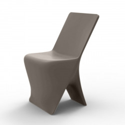 Chaise design Sloo, Vondom taupe