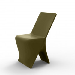 Chaise design Sloo, Vondom kaki