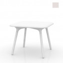 Table Sloo 90, Vondom acier 90x90x72 cm