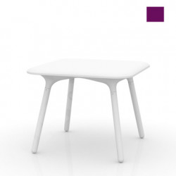 Table Sloo 90, Vondom violet 90x90x72 cm