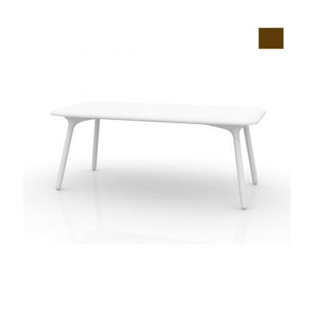 Table Sloo 180, Vondom bronze 180x90x72 cm