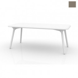 Table Sloo 180, Vondom taupe 180x90x72 cm