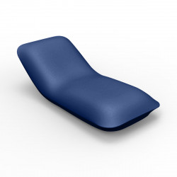 Chaise longue Pillow, Vondom bleu Mat