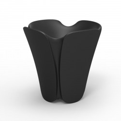Pot design Pezzettina, Vondom noir 65x65xH65 cm