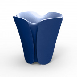 Pot design Pezzettina, Vondom bleu 65x65xH65 cm