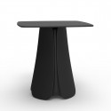 Table design Pezzettina, Vondom noir 90x90xH72 cm