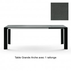 Banc Grande Arche, Fast blanc Longueur 120 cm