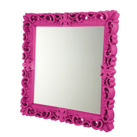 Miroir design Mirror of Love, Design of Love by Slide rose fuchsia