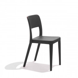 Set de 4 chaises design Nene, Midj noir