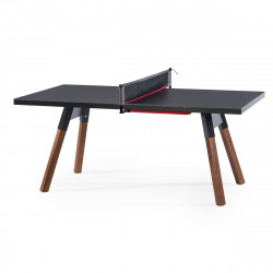 Table à manger ou Table de ping pong You & Me, RS Barcelona noir 180x100 cm