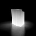 Elément d'angle Bar design Frozen, Plust blanc Lumineux LED RGB fil