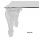 Table Sir of Love, Design of Love by Slide blanc Longueur 200 cm