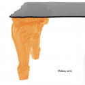 Table Sir of Love, Design of Love by Slide orange Longueur 200 cm