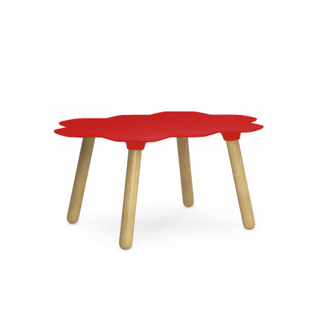 Table basse Tarta, Slide Design rouge