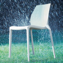 Chaise design Aqua blanc