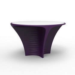 Table Biophilia, Vondom violet Non-lumineux