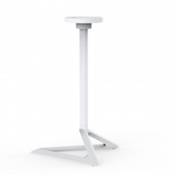 Set de 4 pieds de table Delta, Vondom blanc Basculant, H105 cm