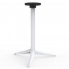 Set de 4 pieds de table Faz, Vondom blanc Fixe, H73 cm, pour plateau max. 59x59 cm