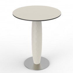 Table ronde Vases, Vondom blanc Diamètre 70 cm