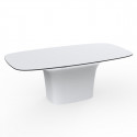 Table Ufo, Vondom blanc Longueur 200 cm