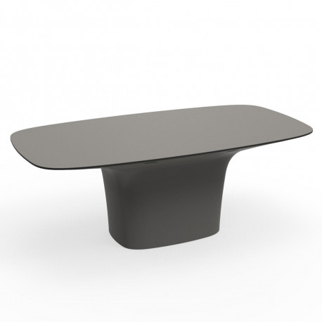 Table Ufo, Vondom taupe Longueur 200 cm