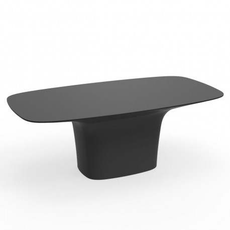 Table Ufo, Vondom anthracite Longueur 200 cm