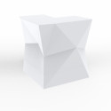 Banque d'accueil Origami, module d'angle, Proselec blanc Mat