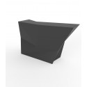 Banque d'accueil Origami, élément lateral, Proselec anthracite Mat
