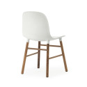Form Chair Noyer, Normann Copenhagen Blanc