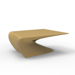 Table basse design Wing, Vondom Beige Mat