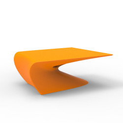 Table basse design Wing, Vondom Orange Mat