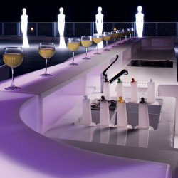 Station cocktail Bar Baraonda, MyYour à ampoules E27 RGBW