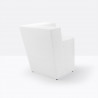 Élément d\'angle bar Oblique, Pedrali Lumineux blanc