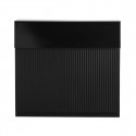 Bar Cordiale noir, module droit, Slide Design, L120 x P70 x H110 cm