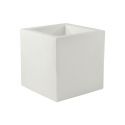 Pot Cubo 40x40x40 cm, simple paroi, Vondom, blanc