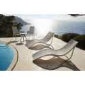 Lot de 4 Fauteuils lounge en plastique recyclé Ibiza Revolution®, Vondom blanc Milos 4023