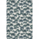 Tapis vinyle palmiers rectangulaire, 139x198cm, collection Paradisio, Pôdevache