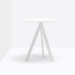 Petite table Arki-Base Ark3, blanc, Pedrali, ∅59